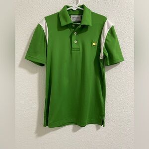 Green Kids Polo Shirt by Masters